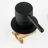 Robinet de lavabo à poignée unique en bronze support de… – vue 3