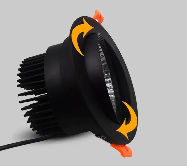 Dimmable Led vers le bas lumière COB Spot lumière 3w 5w… – vue 4