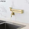 Robinet d'Eau Froide Simple en Or – vue 4