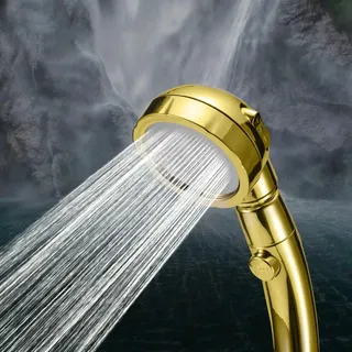 Pommeau douche main haute pression trois modes bouton pause marche…