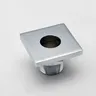 Support douche carré rond baignoire douchette main noir… – vue 5