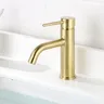 Robinet de lavabo de salle de bains blanc – vue 7