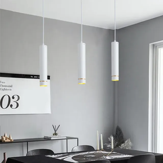 Dimmable LED 9W 12W COB lampes suspendues lampes à Tube… – vue 5