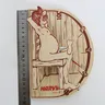 Thermohygrometre sauna bois contreplaqué découpe laser… – vue 6