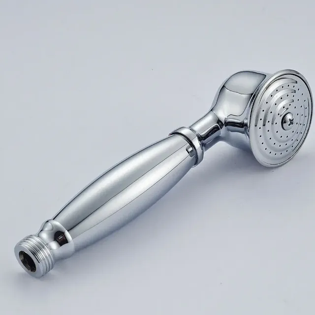 Pommeau de douche à main en laiton chromé – vue 4