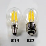LED Bombillas lumière E27 Edison lampe en verre G45 Led ampoule à Filament E14 4W 8W 12W Antique rétro Vintage ampoule LED 220V