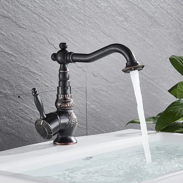 Robinet d'eau chaude et froide à poignée unique – vue 7