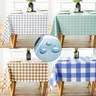 Nappe rectangulaire en plastique PVC optique – vue 1