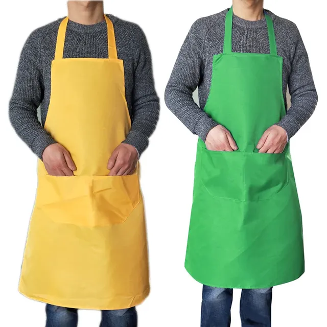 Tablier Cuisine Imperméable Polyester Unisexe Grand… – vue 3