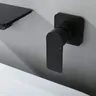 Smesiteli cascade laiton noir mat – vue 3