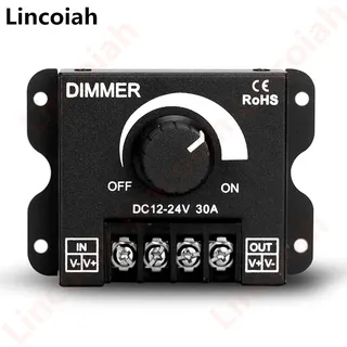 DC 12 V-24 V LED variateur 30A 360 W régulateur de tension contrôleur…