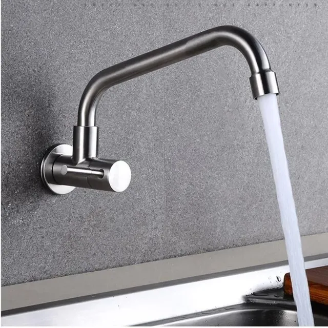 Robinet Mural Mitigeur Monocommande Levier Bec Haut… – vue 2