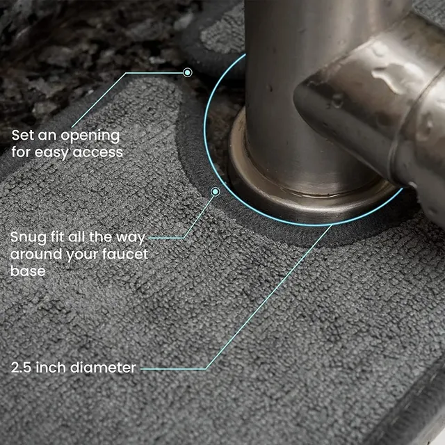 Tapis anti-éclaboussures pour évier de cuisine – vue 5
