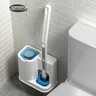 Brosse de toilette murale avec tête de brosse de rechange – vue 1