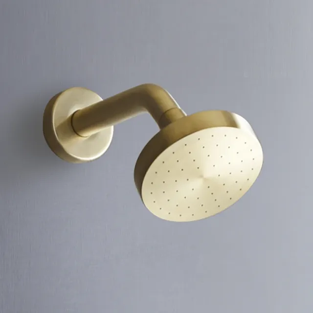 Fixateur de salle de bains en or brossé – vue 5