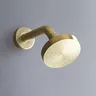 Fixateur de salle de bains en or brossé – vue 5