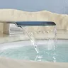 Bec de salle de bains chromé de luxe – vue 3