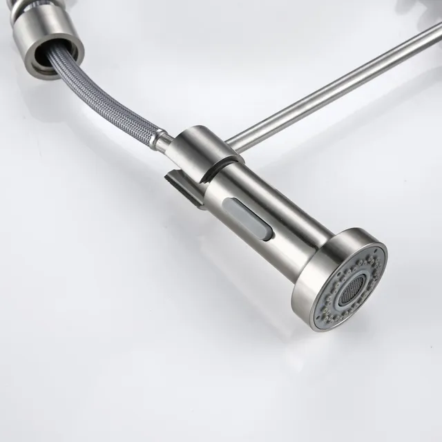 Robinet d'évier de centre commercial en acier inoxydable… – vue 4