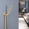 Douche à main en or brossé – vue 3