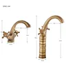 Robinet lavabo mitigeur laiton antique bronze brossé… – vue 3