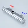 Robinet de douche thermostatique finition chromée – vue 3