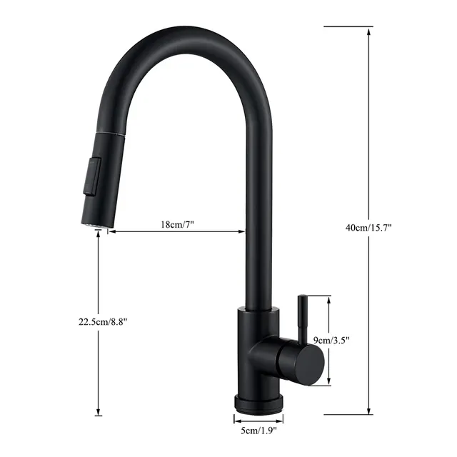 Robinet de cuisine à capteur ULGKSD – vue 6