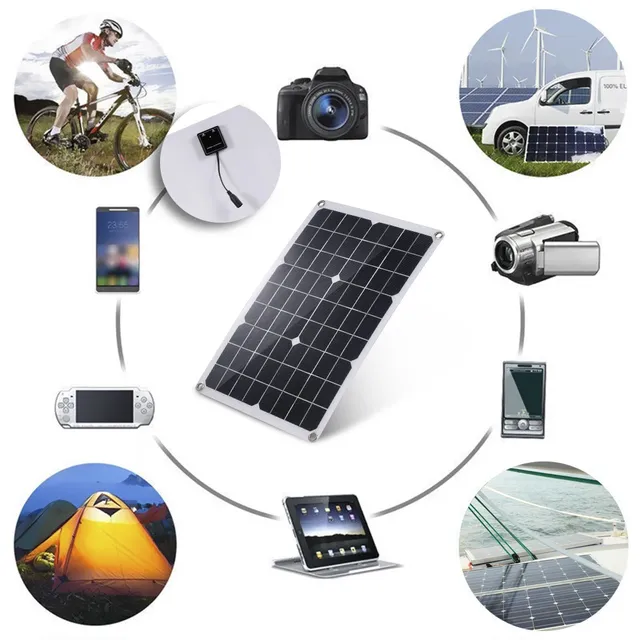 Ensemble de panneaux solaires 100W – vue 5