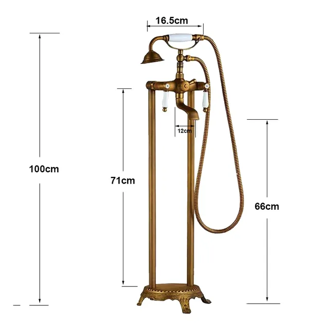 Robinet de baignoire sur pied Antique – vue 2
