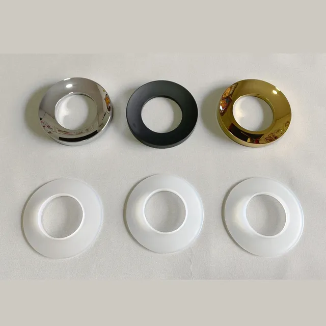 Rosace anneau finition bonde lavabo vasque poser disque… – vue 3