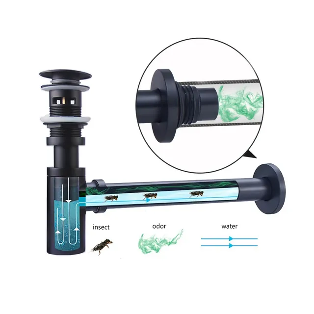 Siphon de Vidange de Lavabo – vue 4