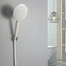 Ensemble de douche à main en acier inoxydable brossé – vue 2