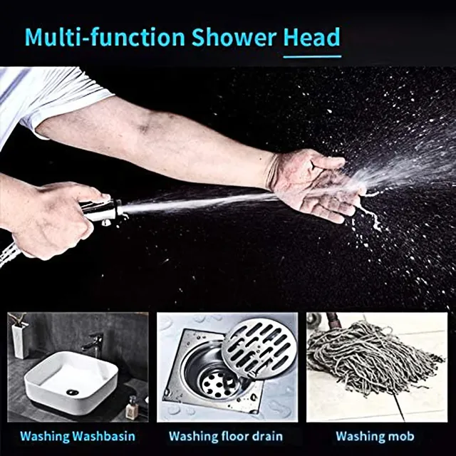 Pommeau de douche haute pression réglable – vue 5