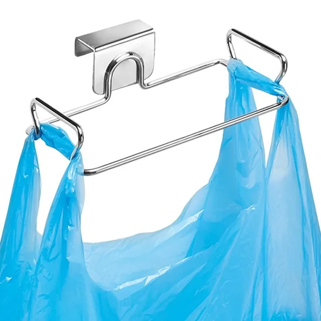 Porte poubelle armoire suspendu acier inoxydable chromé…