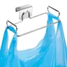 Porte poubelle armoire suspendu acier inoxydable chromé… – vue 1