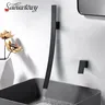 Robinet de lavabo de salle de bains mural de luxe 70cm – vue 2