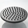 Ensemble douche pluie rond 20cm pommeau mural noir mat… – vue 3