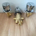 Vanne de commutation en laiton massif pour mitigeur de baignoire, mitigeur de douche, ensemble de robinets de baignoire à sortie d&rsquo;eau à 3 voies, robinets de bain, vannes de commande