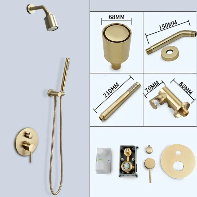 Ensemble de douche de salle de bains – vue 6