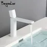 Robinet de salle de bains en laiton blanc – vue 2