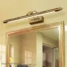 Étanche rétro salle de bain miroir lampe armoire vanité… – vue 1