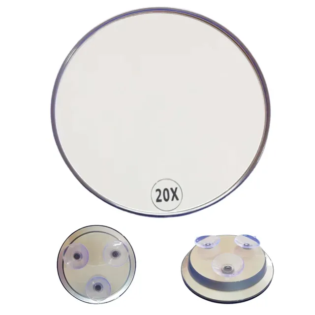 Miroir grossissant 20x avec 3 ventouses – vue 5