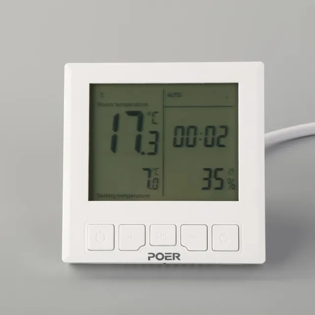 Thermostat mural programmable intelligent wifi connecté… – vue 2