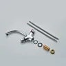 Robinet thermostatique évier cuisine laiton chromé… – vue 4