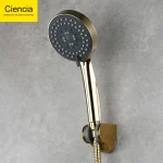 CistudABS-Pommeau de douche à économie d&rsquo;eau, pulvérisateur à 5 voies pour ensemble HOShower