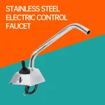 Robinet de commande électrique pour camping-car, robinet de Bar à thé, sortie d&rsquo;eau automatique, système d&rsquo;eau, pompe de réservoir d&rsquo;eau, accessoires pour camping-car