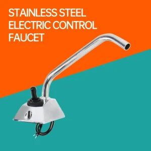 Robinet de commande électrique pour camping-car, robinet de Bar à thé, sortie d’eau automatique, système d’eau, pompe de réservoir d’eau, accessoires pour camping-car Robinet de commande électrique pour camping-car, robinet de Bar à thé, sortie d’eau automatique, système d’eau, pompe de réservoir d’eau, accessoires pour camping-car