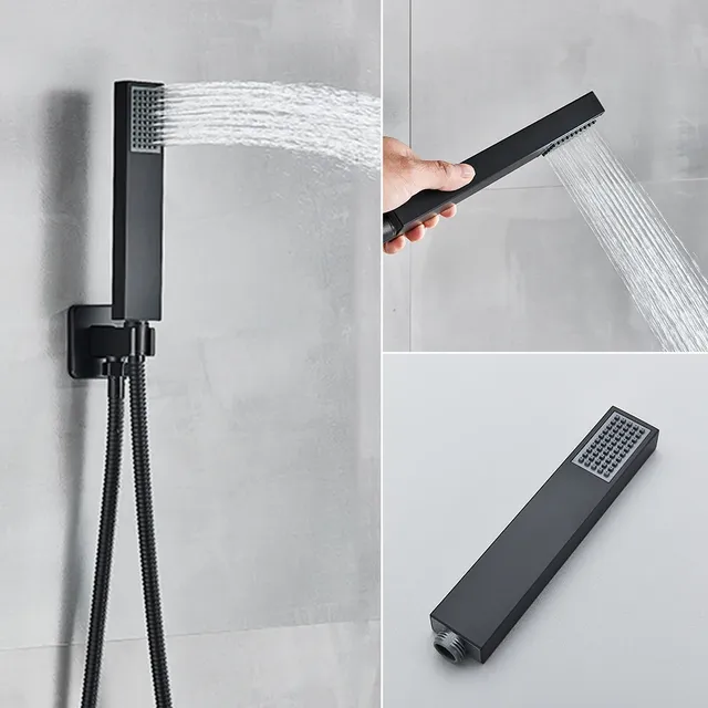 Ensemble de robinets de douche à affichage numérique LED… – vue 4