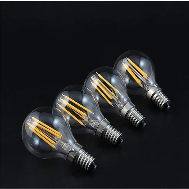 LED Bombillas lumière E27 Edison lampe en verre G45 Led… – vue 4