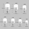 Ampoule LED Haute Puissance E27 220V Globe Opalin Rond… – vue 5