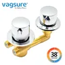 Robinet de douche thermostatique en laiton – vue 2